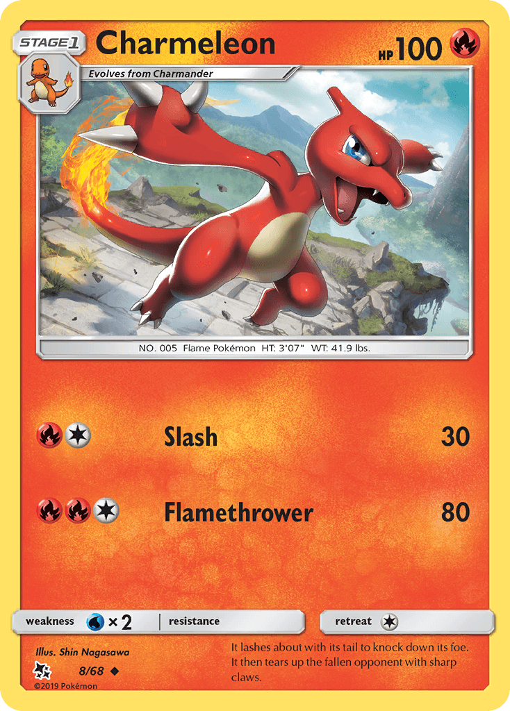 Charmeleon, Hidden Fates 8