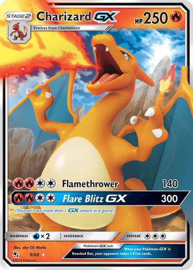 Charizard-GX, Hidden Fates 9