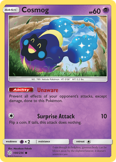 Cosmog, Cosmic Eclipse 100