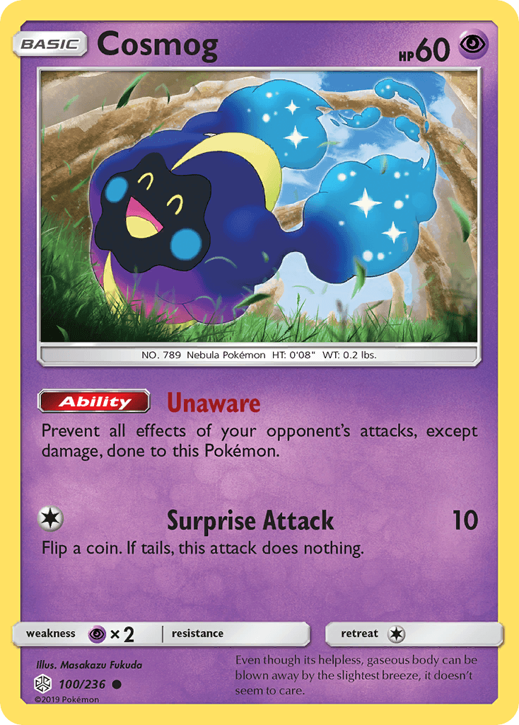 Cosmog, Cosmic Eclipse 100