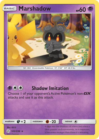 Marshadow, Cosmic Eclipse 103
