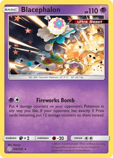 Blacephalon, Cosmic Eclipse 104