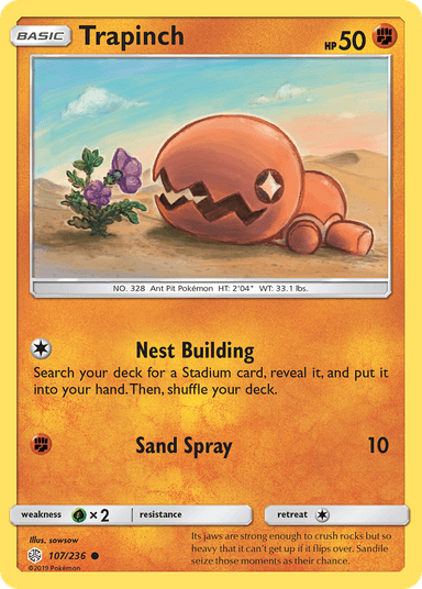 Trapinch, Cosmic Eclipse 107