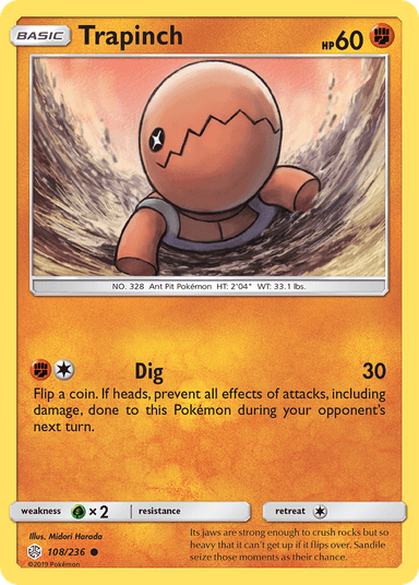 Trapinch, Cosmic Eclipse 108