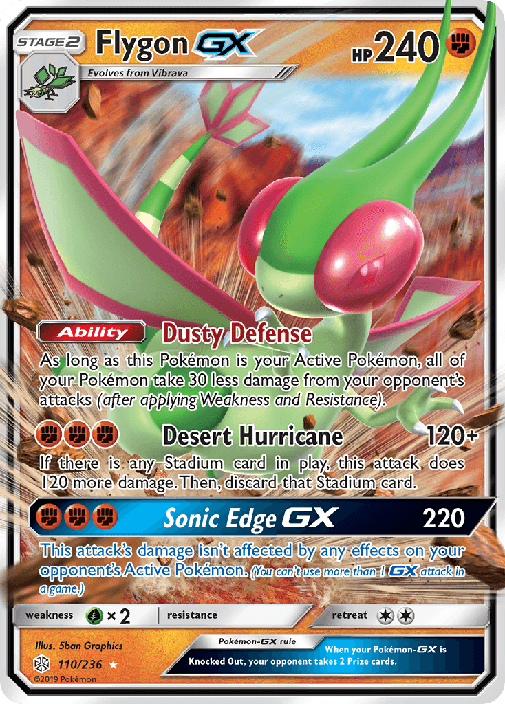 Flygon-GX, Cosmic Eclipse 110