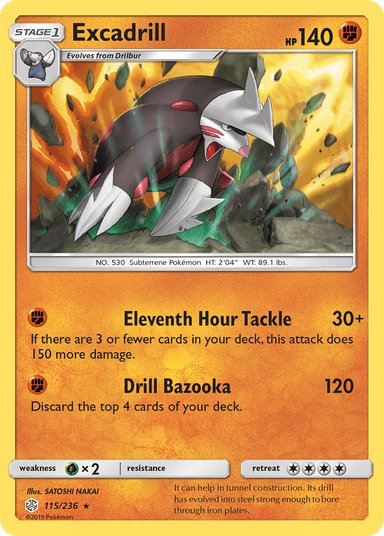 Excadrill, Cosmic Eclipse 115