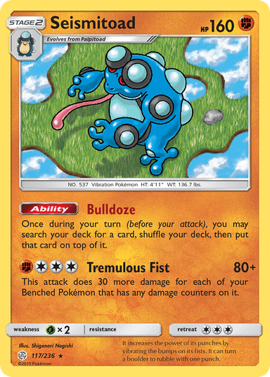 Seismitoad, Cosmic Eclipse 117