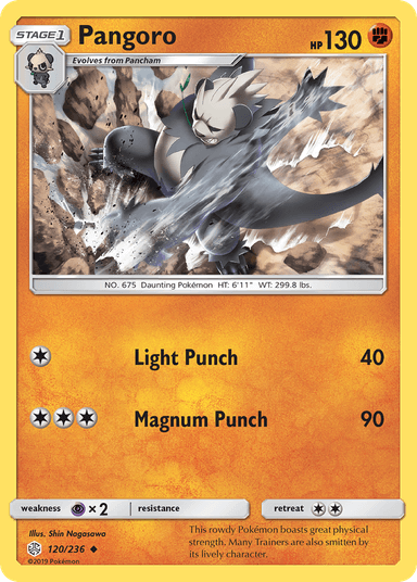Pangoro, Cosmic Eclipse 120