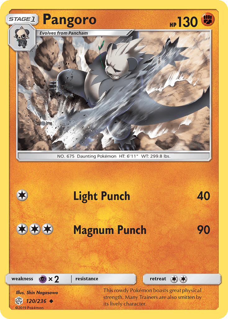 Pangoro, Cosmic Eclipse 120
