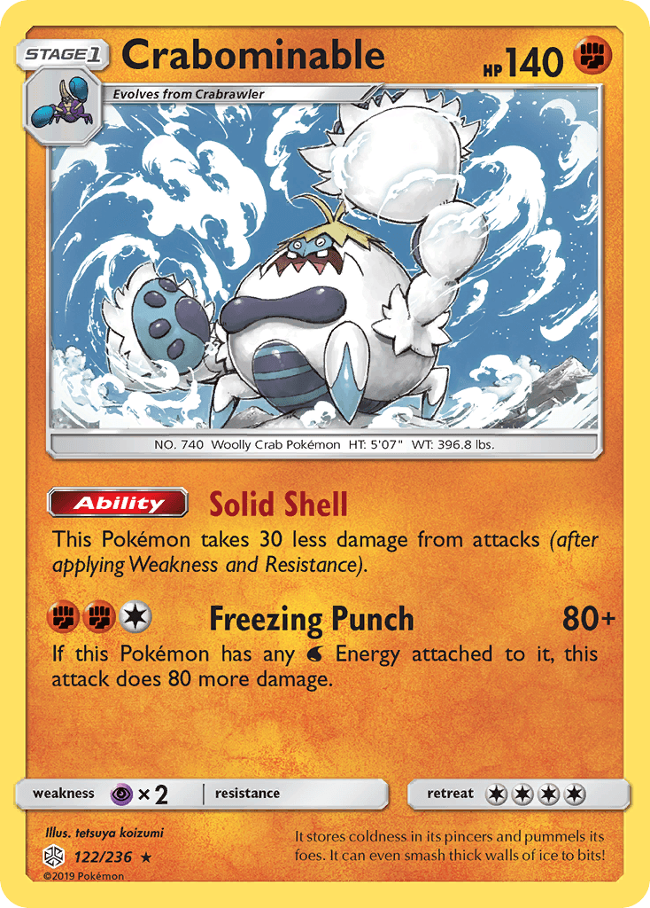 Crabominable, Cosmic Eclipse 122