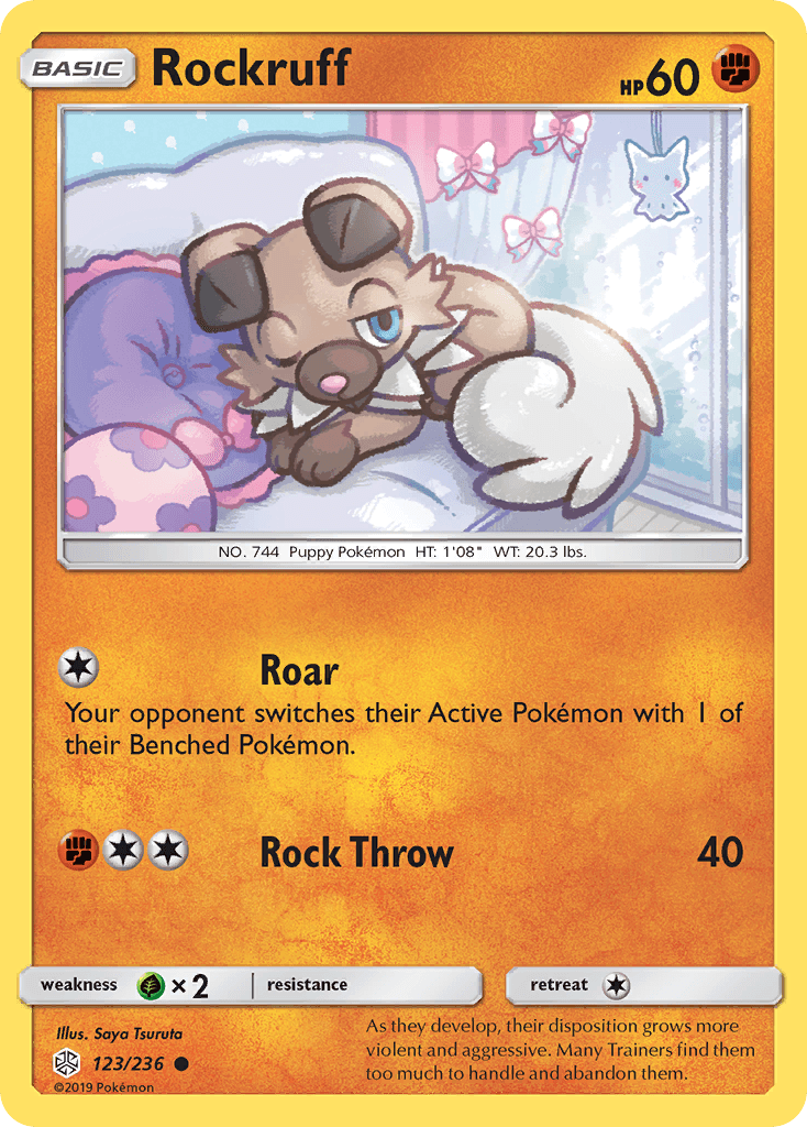 Rockruff, Cosmic Eclipse 123