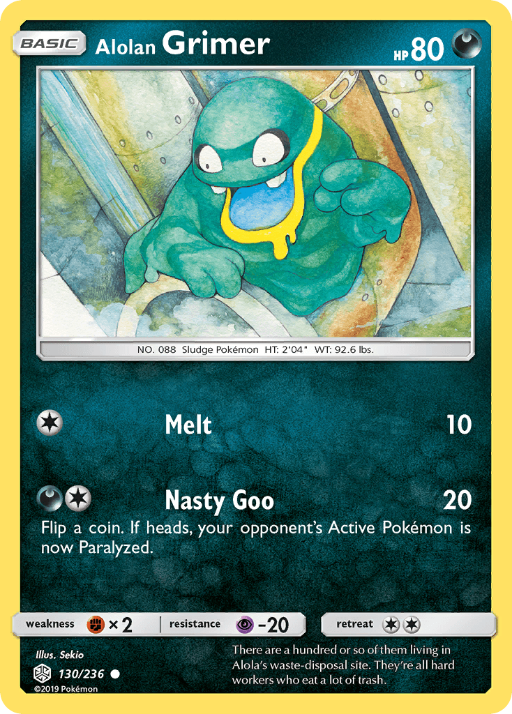 Alolan Grimer, Cosmic Eclipse 130