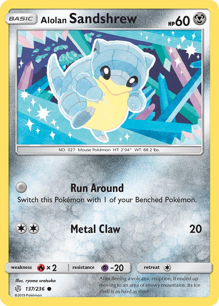 Alolan Sandshrew, Cosmic Eclipse 137