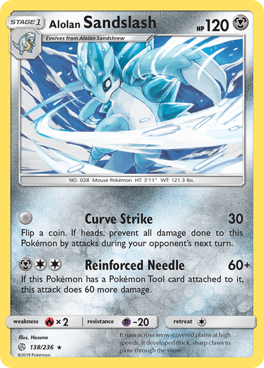 Alolan Sandslash, Cosmic Eclipse 138