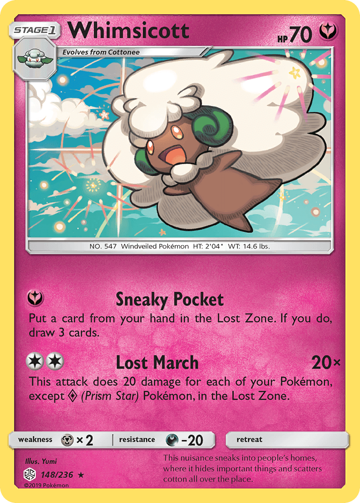 Whimsicott, Cosmic Eclipse 148