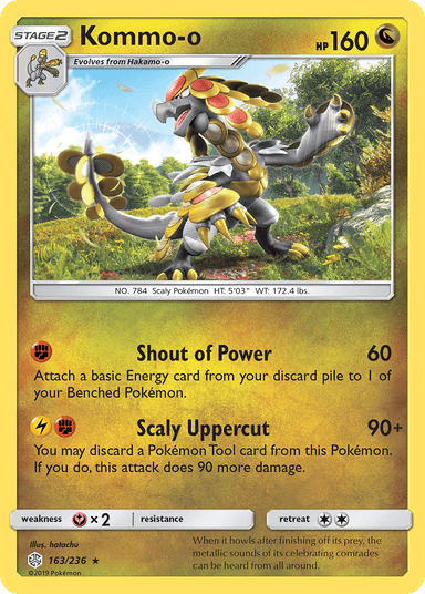 Kommo-o, Cosmic Eclipse 163