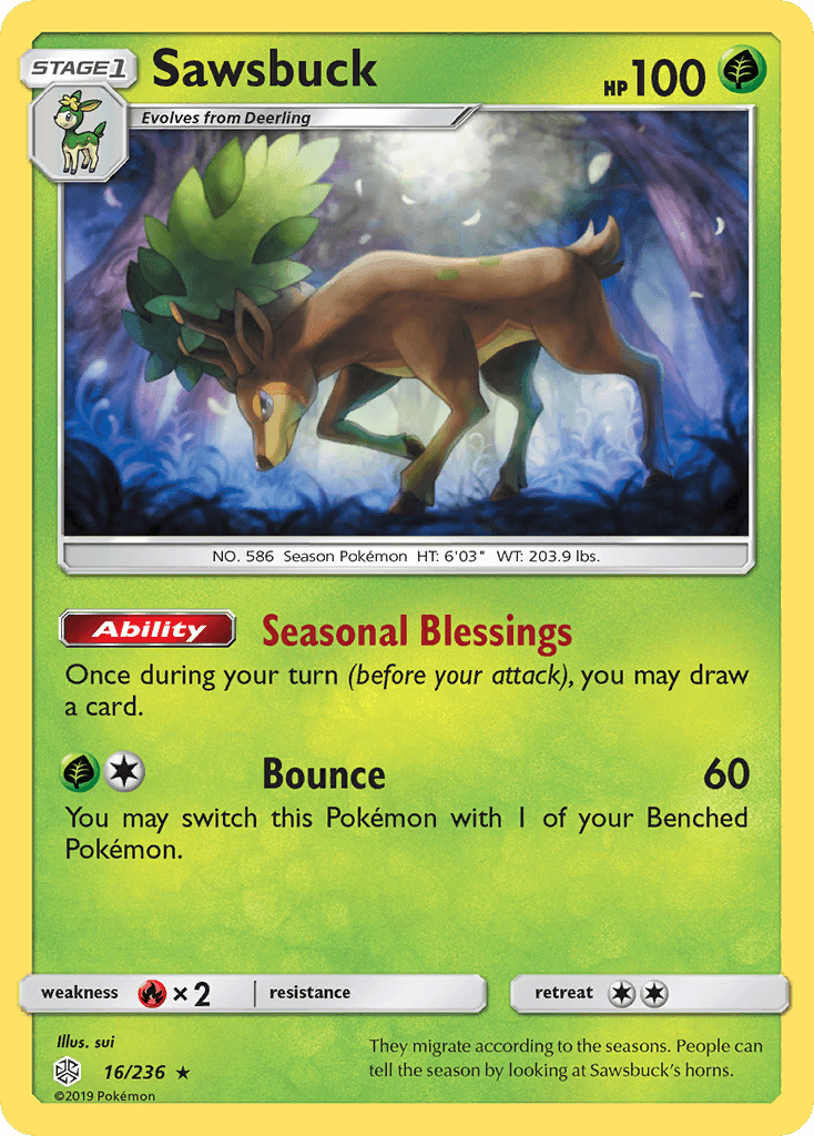 Sawsbuck, Cosmic Eclipse 16