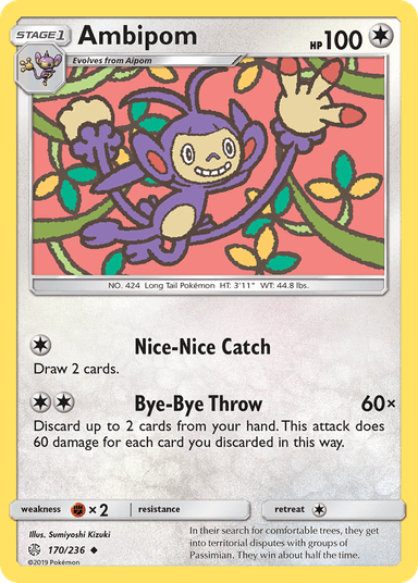 Ambipom, Cosmic Eclipse 170