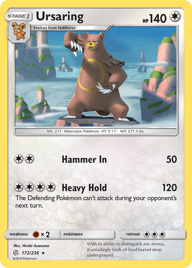 Ursaring, Cosmic Eclipse 172