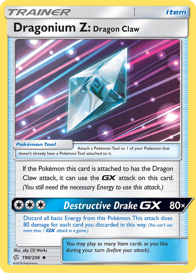 Dragonium Z: Dragon Claw, Cosmic Eclipse 190
