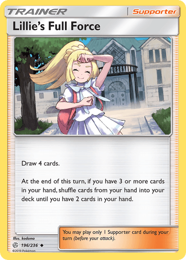 Lillie's Full Force, Cosmic Eclipse 196