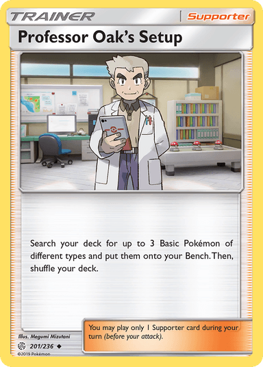 Professor Oak's Setup, Cosmic Eclipse 201
