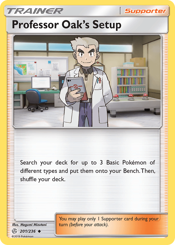 Professor Oak's Setup, Cosmic Eclipse 201