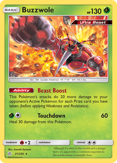 Buzzwole, Cosmic Eclipse 21