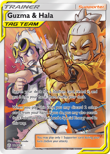 Guzma & Hala, Cosmic Eclipse 229