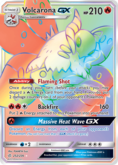 Volcarona-GX, Cosmic Eclipse 252