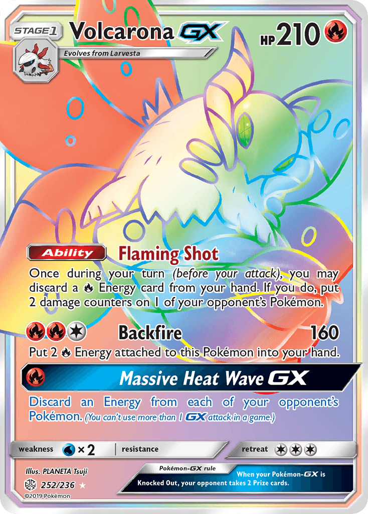 Volcarona-GX, Cosmic Eclipse 252