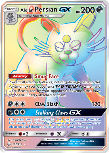 Alolan Persian-GX, Cosmic Eclipse 257