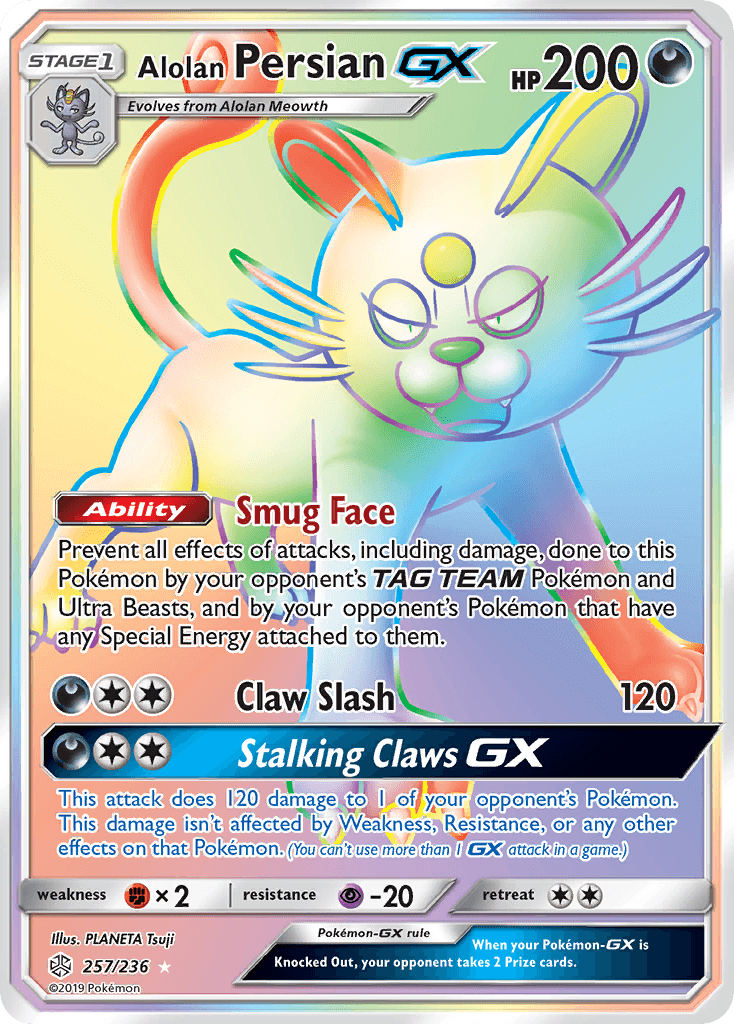 Alolan Persian-GX, Cosmic Eclipse 257