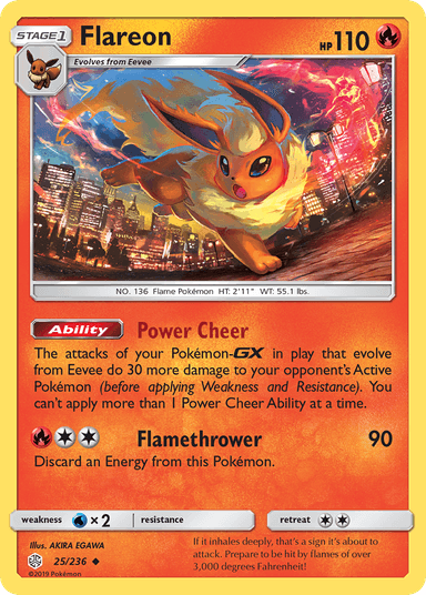 Flareon, Cosmic Eclipse 25
