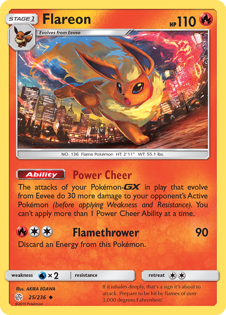 Flareon, Cosmic Eclipse 25