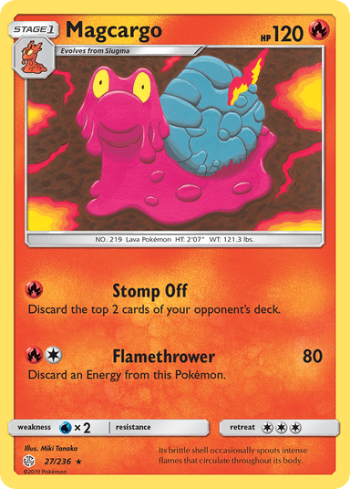 Magcargo, Cosmic Eclipse 27