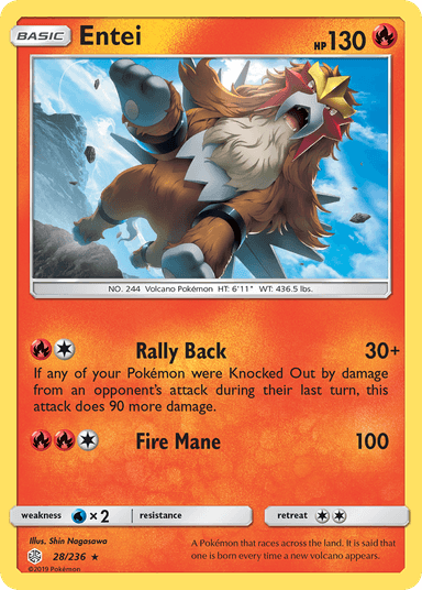 Entei, Cosmic Eclipse 28