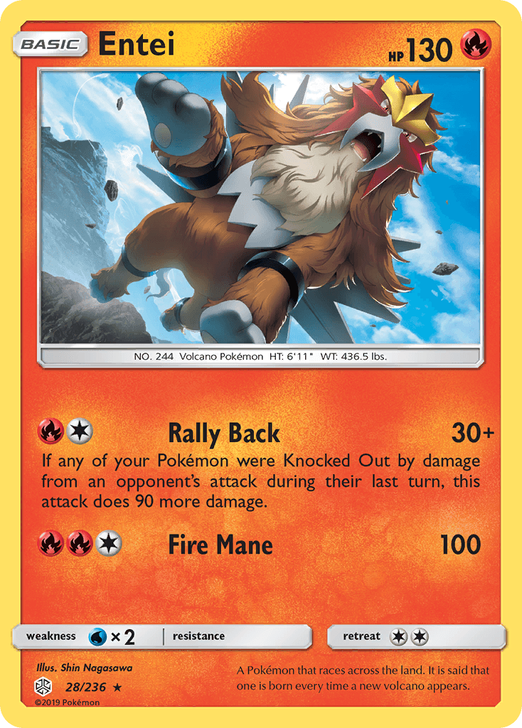 Entei, Cosmic Eclipse 28
