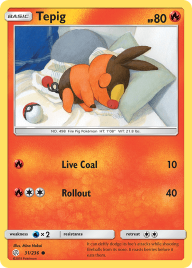 Tepig, Cosmic Eclipse 31