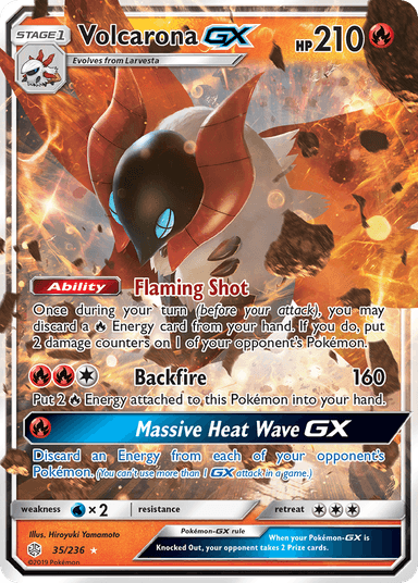 Volcarona-GX, Cosmic Eclipse 35