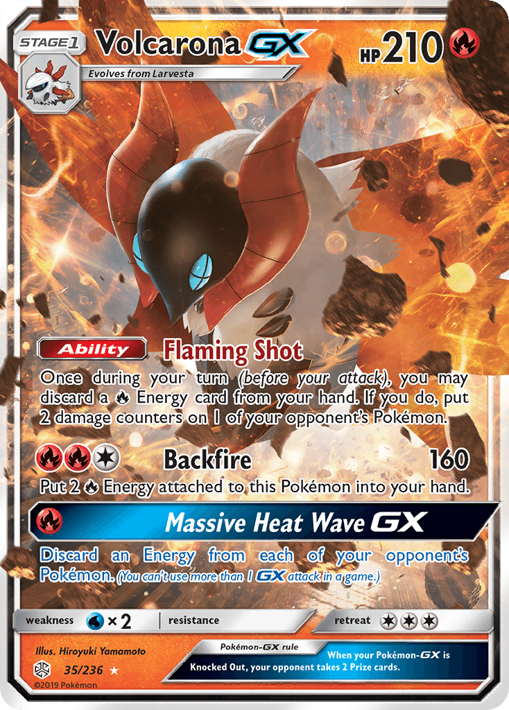 Volcarona-GX, Cosmic Eclipse 35