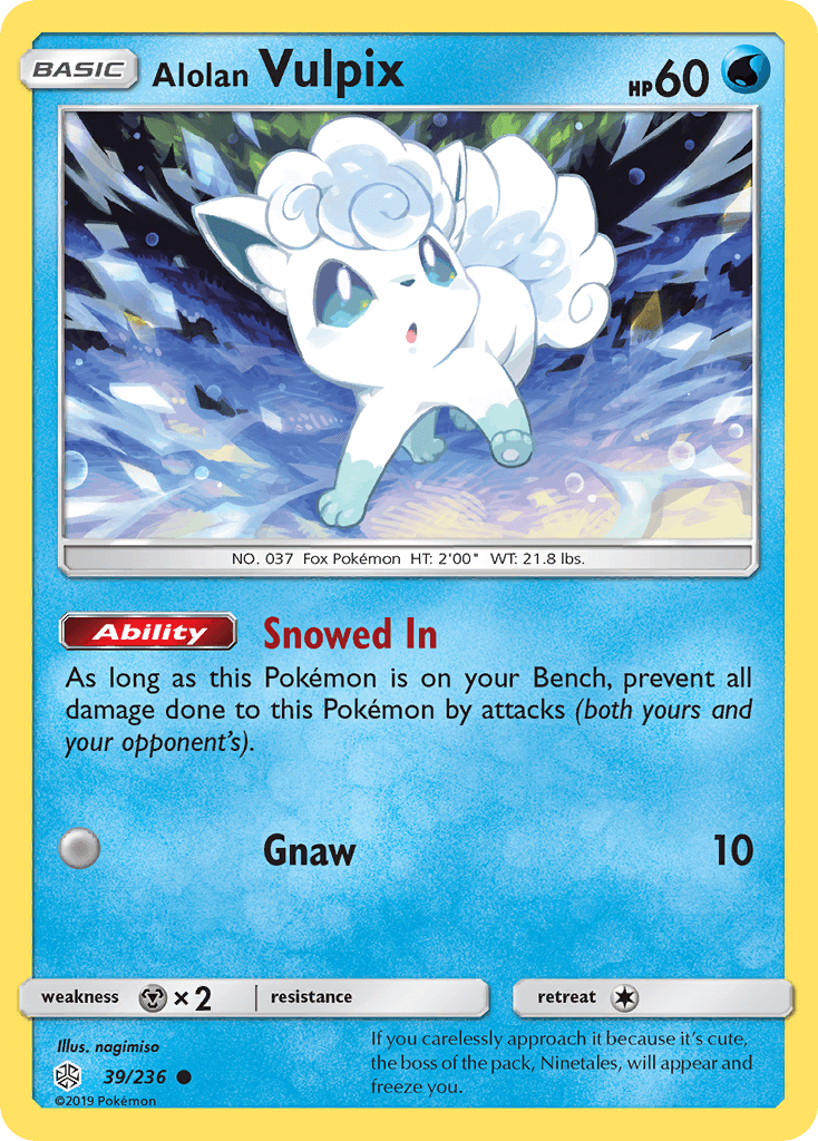 Alolan Vulpix, Cosmic Eclipse 39