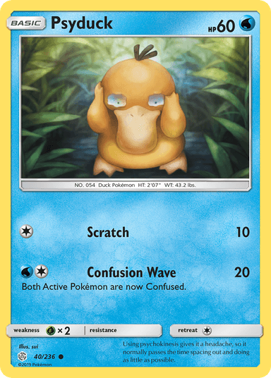 Psyduck, Cosmic Eclipse 40