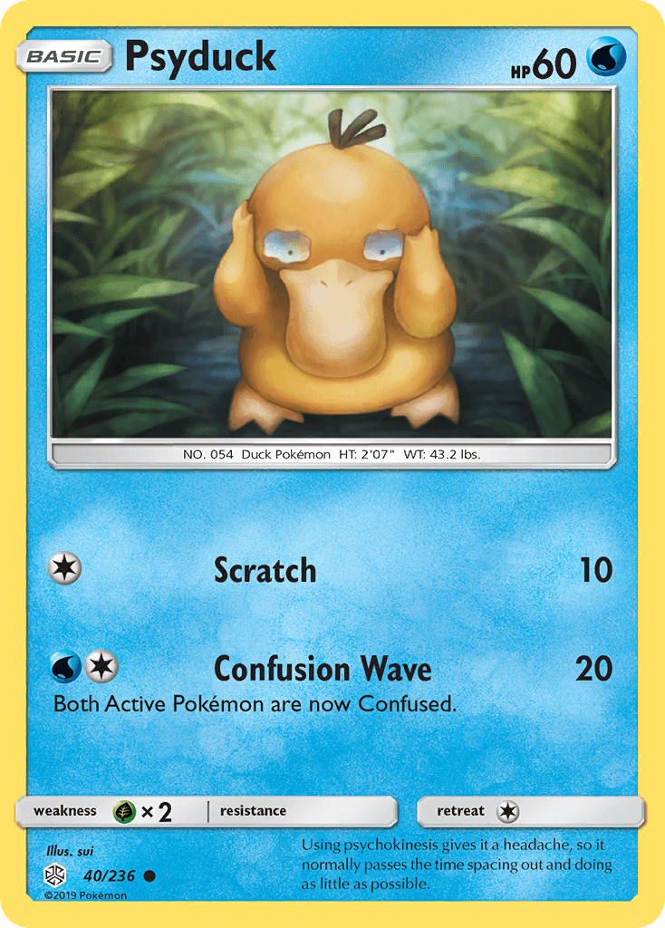 Psyduck, Cosmic Eclipse 40