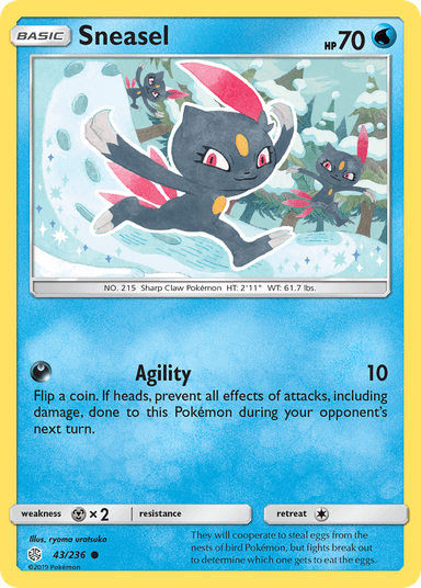 Sneasel, Cosmic Eclipse 43