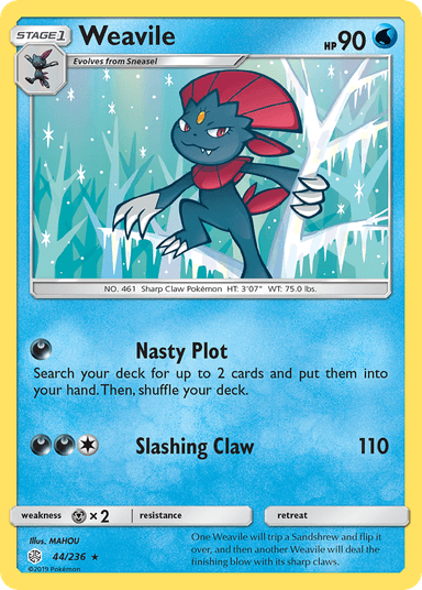 Weavile, Cosmic Eclipse 44