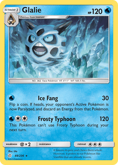 Glalie, Cosmic Eclipse 48