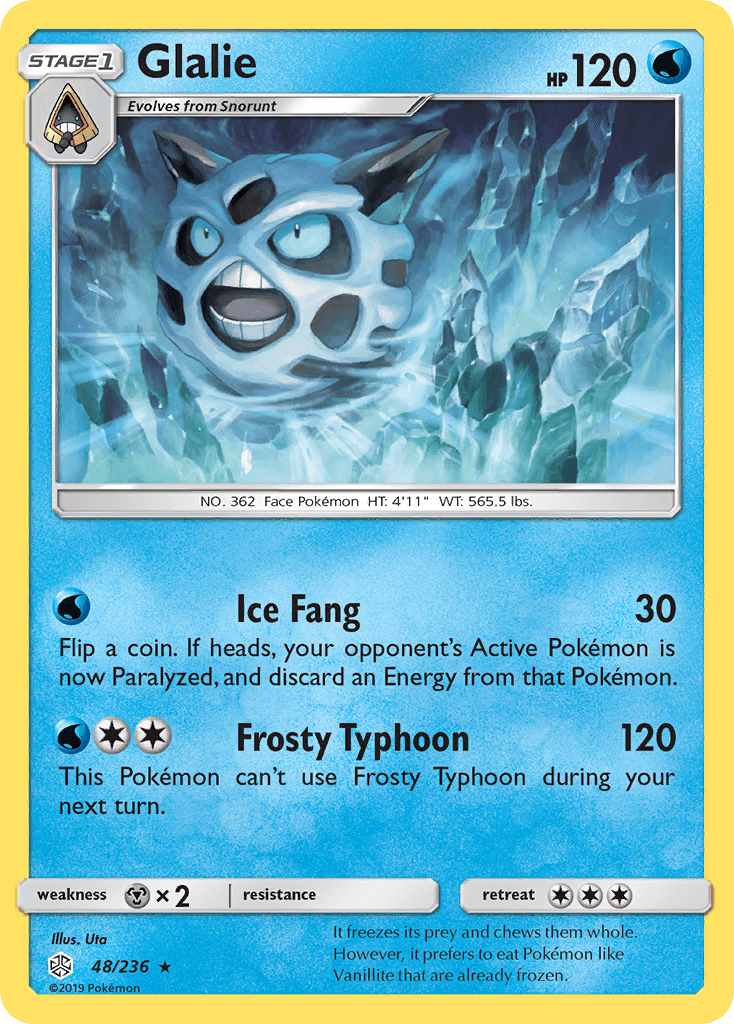 Glalie, Cosmic Eclipse 48