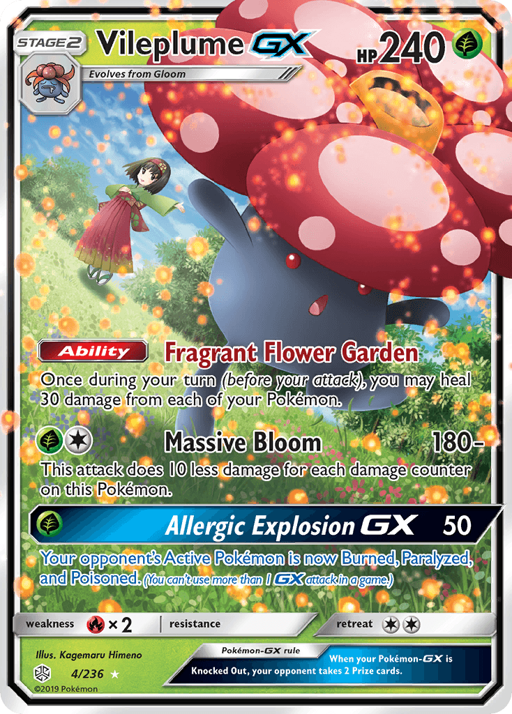 Vileplume-GX, Cosmic Eclipse 4