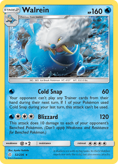 Walrein, Cosmic Eclipse 52